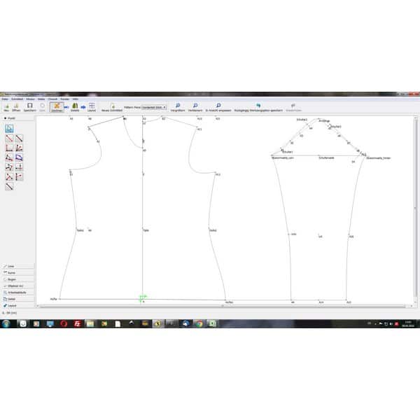 Schnittmuster Selbst Erstellen Dein Basisschnittmuster Fur Dehnbare Oberteile Meterlimit